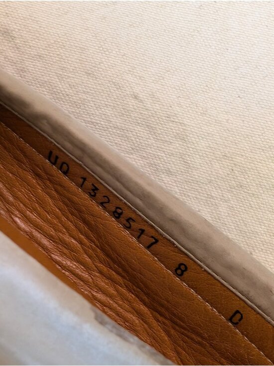 Ferragamo Vintage Men\'s Faded Taupe Moccasin Tassel Loafer Made in Italy Size 8D main image 9